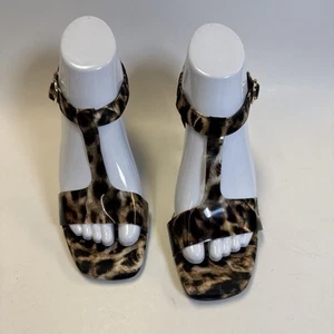 Impo elegante Leoparden-Sandalen Größe 6,5 M Nellia-Absätze Memory Foam - Bild 1 von 6