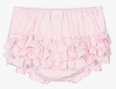 Sarah Louise England Rosa Volantes Pañal Cubierta Bloomers Talla Pequeña NUEVO Foto 1 de 4