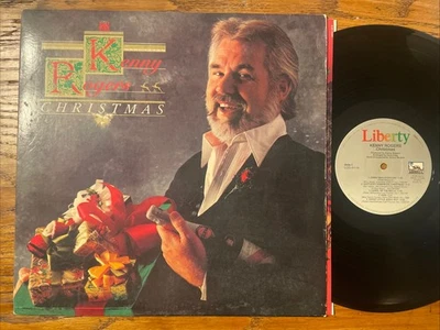 Kenny Rogers Christmas LP Liberty Holiday + Inner VG+ Foto 1 de 4