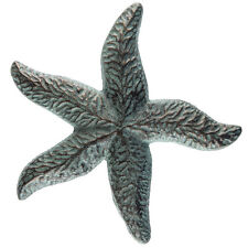 Antique Bronze Patina Cast Iron Starfish Table Top Piece Paperweight Wall Decor