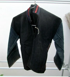 Chaqueta de algodón y seda vintage hecha a mano (S) de la tribu Akha Hill - Imagen 1 de 2