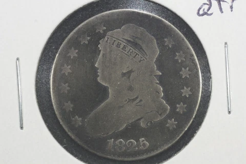 1825 Capped Bust Quarter, Good Cover