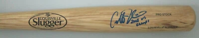 Phillies GEOFF JENKINS Signed Louisville Slugger Blonde Bat AUTO w/ Script - JSA - Image 1 of 2