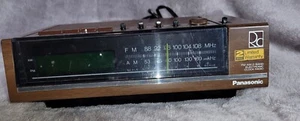 Vintage PANASONIC AM/FM Alarm Clock Radio RC-6050 WORKS -A16 - Picture 1 of 9
