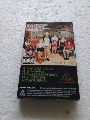Green Day - Warning:/Mest - Wasting Time MC Split-Kassette Papphülse Promo Rock - Bild 1 von 4