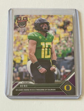 2023 Topps Now NCAA Bowman U Card 7 BO NIX University of Oregon DUCKS Purple /25