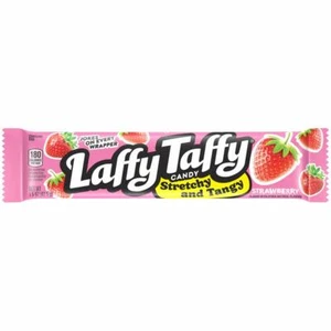 Laffy Taffy Strawberry 1.5oz Bars 12 Count FREE SHIPPING - Picture 1 of 3