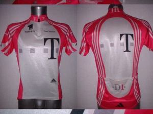 Camisa Team Telekom Top Camiseta Grande Ciclismo Bicicleta Ciclismo de Montaña - Imagen 1 de 4