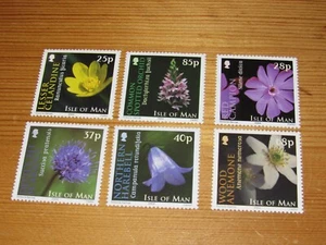 Isle of Man 2004 Manx Flowers Mint Stamps - Picture 1 of 1
