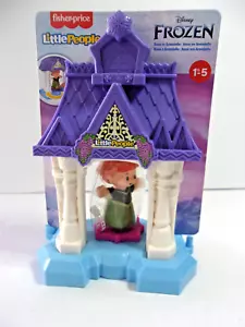 FISHER PRICE LITTLE PEOPLE FROZEN ANNA IN ARENDELLE NEW IN PACKAGE - Picture 1 of 2