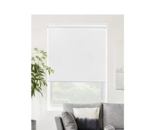 Chicology Snap-N'-Glide Byssus White Cordless Blackout Best for Kids 34"x72" - Picture 1 of 5