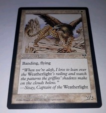 Magic The Gathering MTG Mirage Teremko Griffin