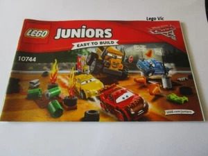 Lego 10744 Notice Instruction Disney Thunder Hollow Crazy 8 Race - Imagen 1 de 1
