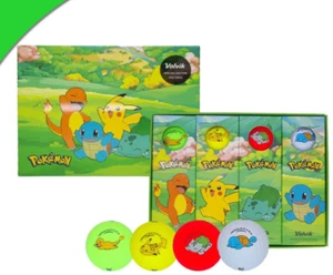 Volvik Pokemon Pikachu and Friends Vivid 3-Piece Golf Ball (12ball) - Picture 1 of 6