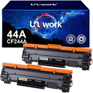 44A Compatibili Cartucce Toner Sostituzione per HP 44A CF244A Nero 2-Pack - Imagen 1 de 6
