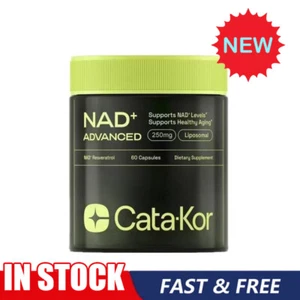 Cata-Kor 250mg - NAD+Supplement forSkin Aging Support, Energy, &Focus - 60Ct - Picture 1 of 12