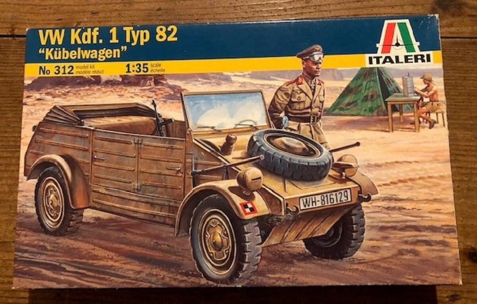 ITALERI 1:35 - "VW Kdf.1 Typ 82" - KUBELWAGEN - AMA220212 - Immagine 1 di 1