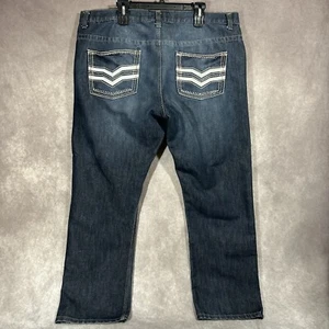 Lions Crest English Laundry Jeans Herren 44x32 (44x31) Straight dunkel bestickt - Bild 1 von 13