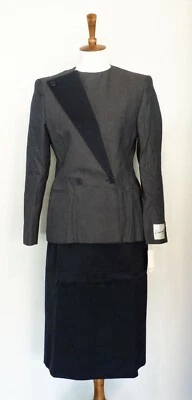 VTG 60/70s NWT SZ 10 Neiman Marcus Woman’s Suit Pinstripe & Pencil Skirt RARE - Image 1 of 4