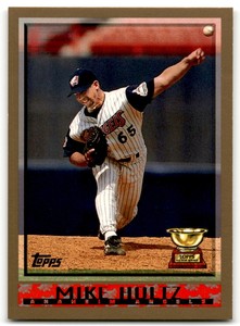 1998 Topps All-Star Rookie Card Mike Holtz Anaheim Angels #185