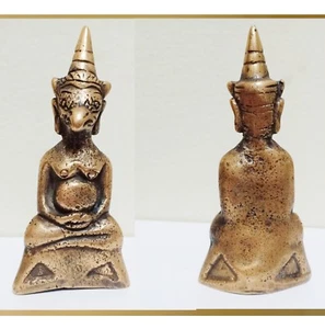 Supreme! Garuda Phra Ngang Ngan Vudú Amor Chrm Amuleto Tailandés Lanna Buda Oculto - Imagen 1 de 12