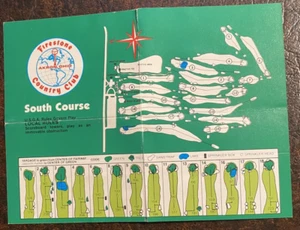 Firestone (Famous) South Course Used Scorecard - Picture 1 of 2