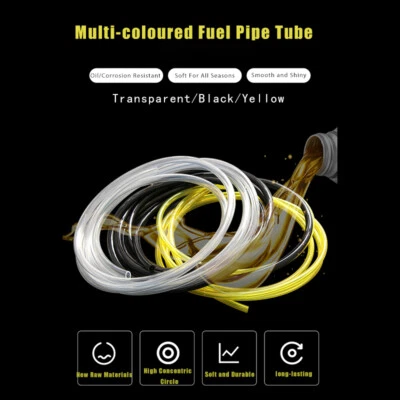 Tubo de tubo de combustible multicolor para gasolina modelo de coche RC suministros de piezas 2*3,5 mm-7*10 mm - Imagen 1 de 4