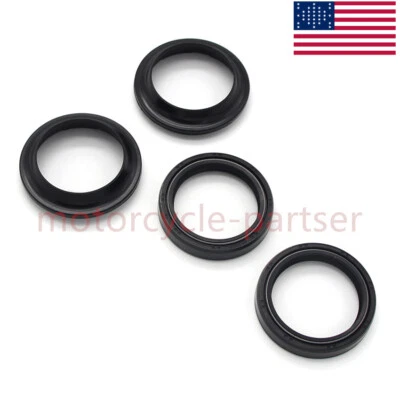 Front Fork Oil Seal For Kawasaki KX250J 1992-1993 KX250K 1994-1995 KX500D KX500E - Image 1 of 4