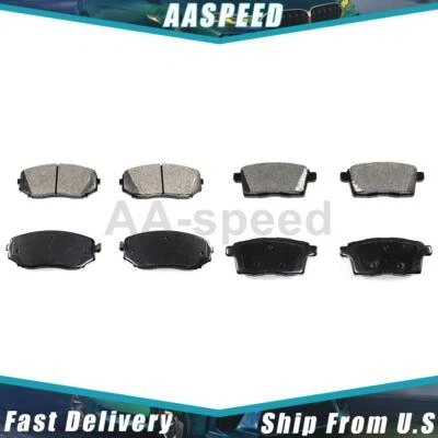 Pastillas de freno delanteras traseras para Mazda CX-9 2015 2014 2013 2012 2011 2010 2009 2008 Foto 1 de 3