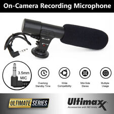 Ultimaxx Universal Mini Condenser Shotgun Microphone Digital Cameras Um-mic100