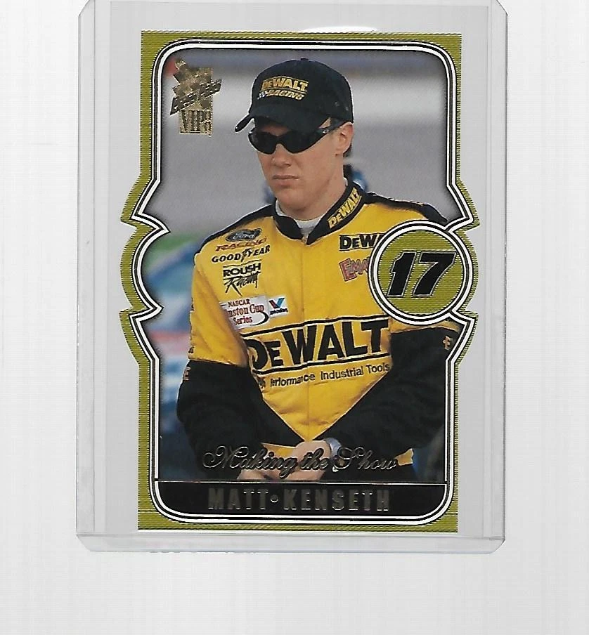 2000 PRESS PASS VIP RACING MAKING THE SHOW MATT KENSETH #MS13 - Image 1 of 1