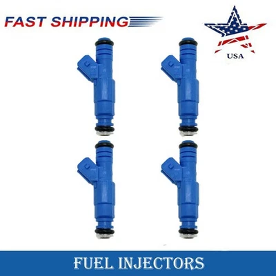 JUEGO DE 4 INYECTORES DE COMBUSTIBLE EV1 DE 6 ORIFICIOS DE ACTUALIZACIÓN 24 LB PARA CHEYSLER DODGE PLYMOUTH 2,2 L L L4 Foto 1 de 4