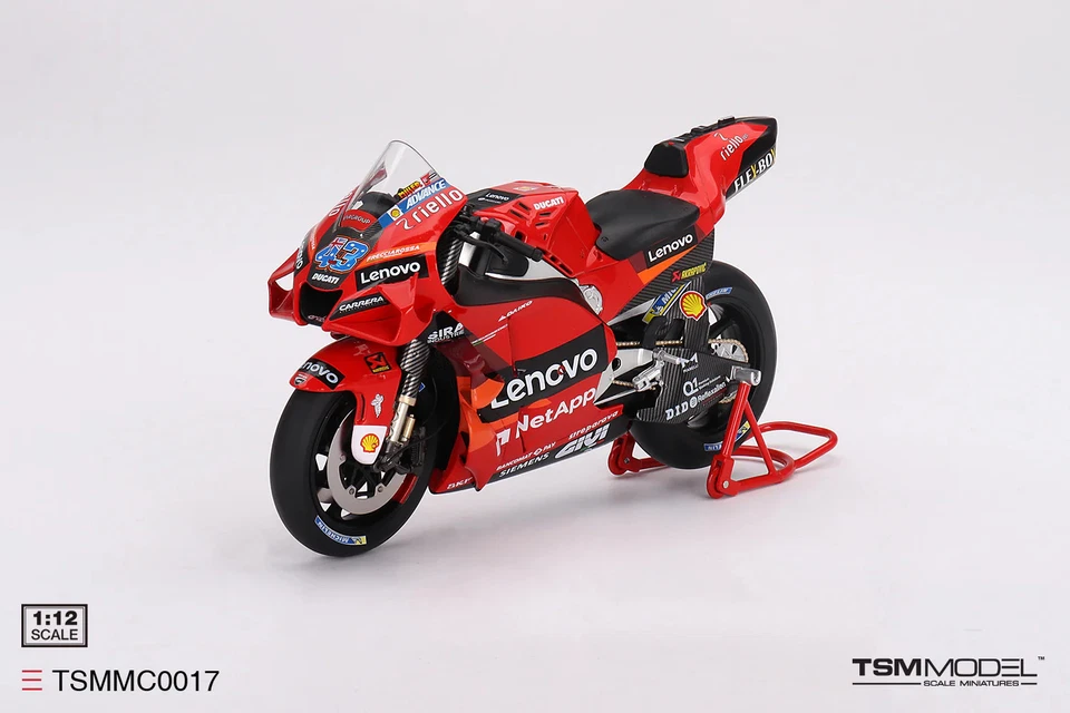 TSM 1/12 Ducati Desmosedici GP22 Nº43 Presentación MC0017 Foto 1 de 4