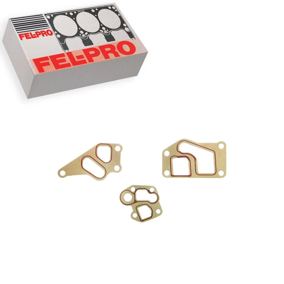 Juego de juntas adaptadoras de filtro de aceite Fel-Pro para 83-94 Ford E-350 Econoline Club Wagon Foto 1 de 1