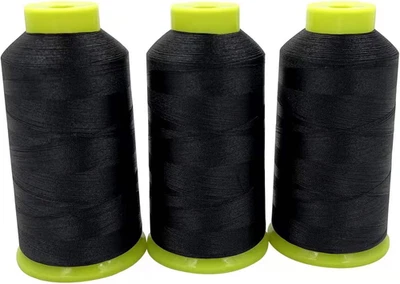 3 Cones Heavy Duty Thread of 2000 Yards Each Spool UV Resistant High Strength Th - Image 1 of 4