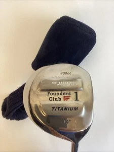 Founders Club The Judge Titanium Driver 10* With Aldila VL Regular Graphite Shaf - Picture 1 of 8