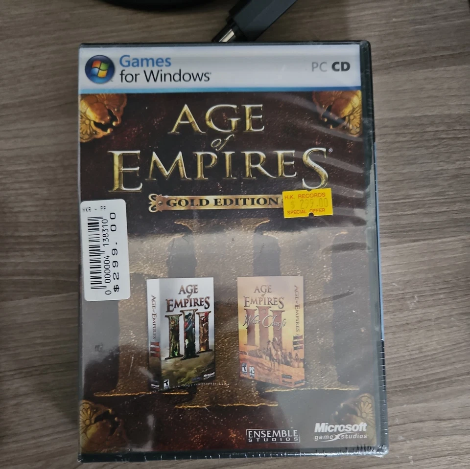 Age Of Empires 3 Gold Edition PC DVD Computer Video Game UK Release Mint Cond - Image 1 of 1
