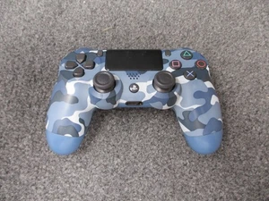 OEM Sony DualShock 4 Wireless Controller for PlayStation 4 Blue Camouflage UD - Picture 1 of 8