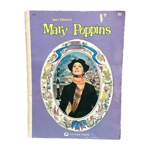 Walt Disneys Mary Poppins Golden Press 1964 Paperback Book - Picture 1 of 7