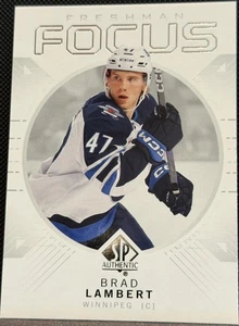 2024-25 SP Authentic #FF-13 Brad Lambert Freshman Focus - Picture 1 of 2