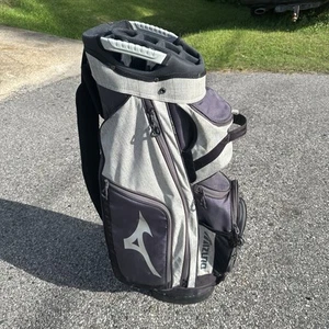 Mizuno BR-D4(C) Golf Bag Gray/Black - Picture 1 of 5