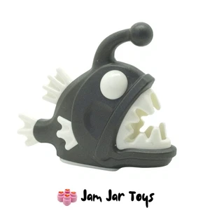 LEGO City Stuntz Angler Fish Minifigure Black Deep Sea NEW 60294 F18 - Picture 1 of 3