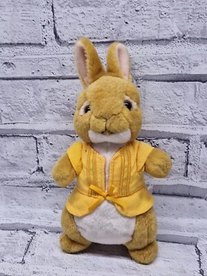 Ty 2018 Beanie Babies Mopsy Bunny Peter Rabbit Yellow Soft Toy Plush Approx 9" - Image 1 of 4