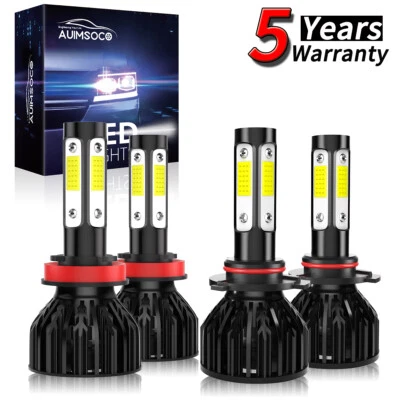 For Chevrolet Avalanche 2007-2013 24000LM Super Bright LED Headlight Kit Bulbs - Image 1 of 4