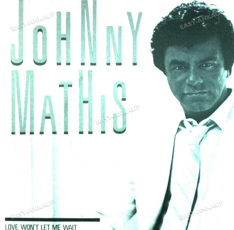 Johnny Mathis - Love Won't Let Me Wait 7in 1984 (VG+/VG+) ' - Image 1 of 1