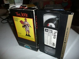 THE JERK Steve Martin VHS Early 1980 MCA Release - Broken hinge on tape. as is - Picture 1 of 6