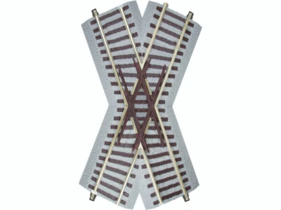 Lionel 49863 S Scale AF FasTrack 45-Degree Crossover - Image 1 of 4