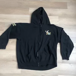 Disneyland Resort 50th Anniversary Mens Hoodie Hooded Sweatshirt Black L - Picture 1 of 13