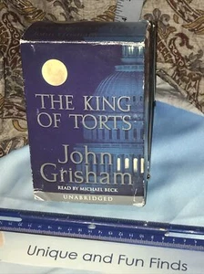 The King of Torts by John Grisham Audio Cassette Audiobook Unabridged 2003 - Picture 1 of 4