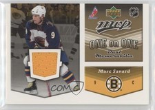 2006-07 Upper Deck MVP One on One Dual Jerseys Marc Savard Chris Drury #OJ-SD